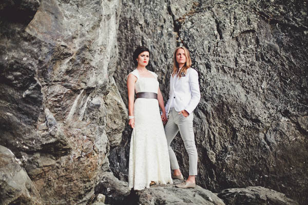 natural landscape same-sex first look portrait natural landscape same-sex first look portrait