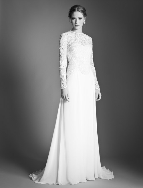 Temperley Bridal Flora dress from Bridal Market | via junebugweddings.com Temperley Bridal Flora dress from Bridal Market | via junebugweddings.com