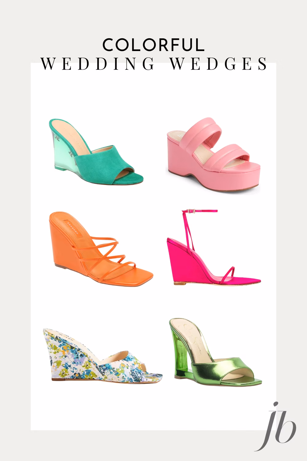 wedding wedges