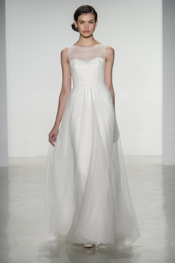 wedding dress trends – tulle wedding dresses from fall 2014 bridal market | junebugweddings.com wedding dress trends – tulle wedding dresses from fall 2014 bridal market | junebugweddings.com