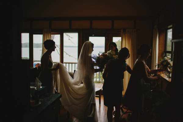 bride in her wedding gown bride in her wedding gown