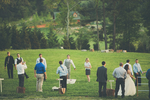 outdoor farm wedding at Yesterday Spaces in Asheville, NC, photos by The Schultzes via junebugweddings.com outdoor farm wedding at Yesterday Spaces in Asheville, NC, photos by The Schultzes via junebugweddings.com