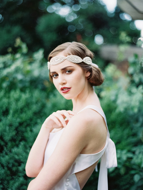 1920's inspired bridal hair accessories from Enchanted Atelier | via junebugweddings.com 1920's inspired bridal hair accessories from Enchanted Atelier | via junebugweddings.com