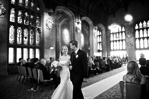 Classic wedding at University Club of Chicago, Cathedral Hall. Photo by David Wittig Photography via junebugweddings.com Classic wedding at University Club of Chicago, Cathedral Hall. Photo by David Wittig Photography via junebugweddings.com