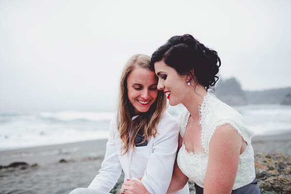 romantic same-sex couple's portrait romantic same-sex couple's portrait