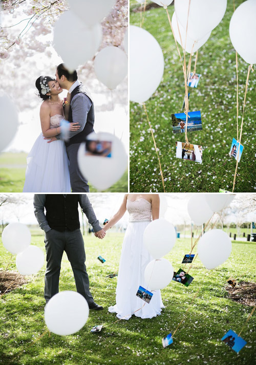 spring engagement photos by Kunioo | via junebugweddings.com spring engagement photos by Kunioo | via junebugweddings.com