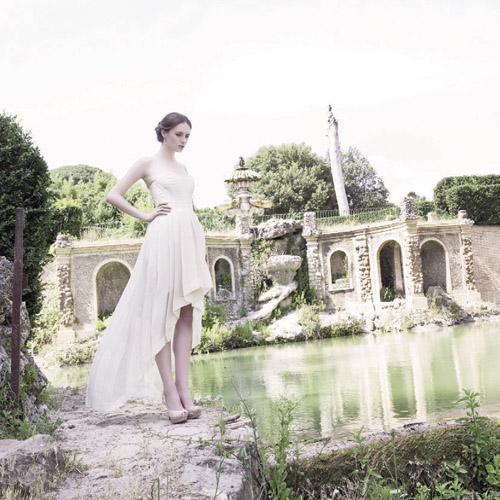 wedding dress by Leila Hafzi from her 2013 bridal collection | via junebugweddings.com wedding dress by Leila Hafzi from her 2013 bridal collection | via junebugweddings.com