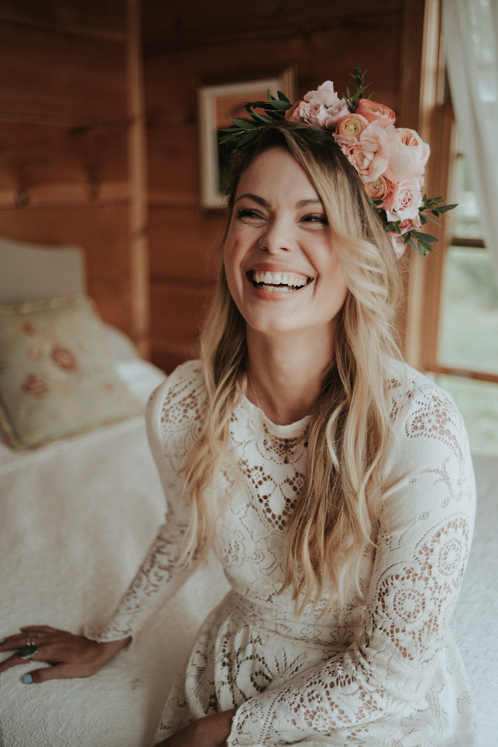 Intimate outdoor wedding at South Pond Farm by Daring Wanderer // www.daringwanderer.com
