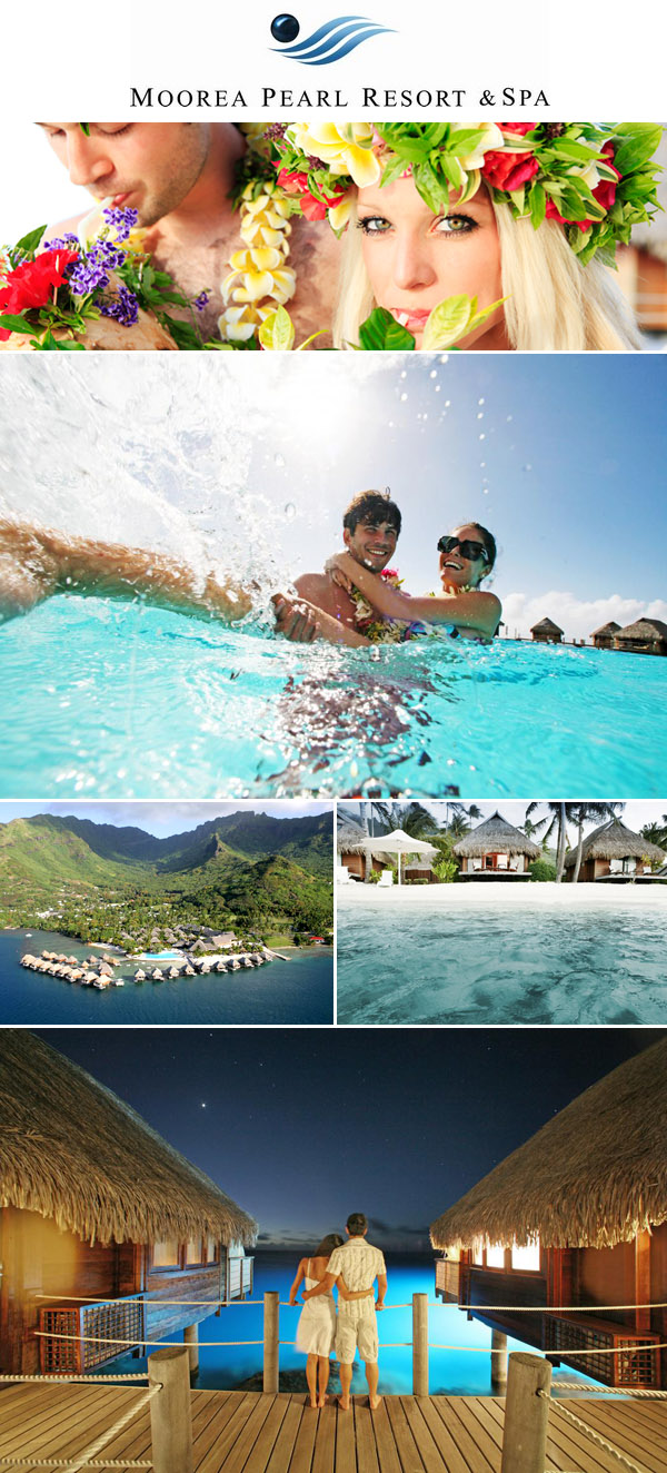 Win a honeymoon in French Polynesia from Junebug Weddings, the Moorea Pearl Resort & Spa and the Bora Bora Pearl Resort & Spa! Win a honeymoon in French Polynesia from Junebug Weddings, the Moorea Pearl Resort & Spa and the Bora Bora Pearl Resort & Spa!