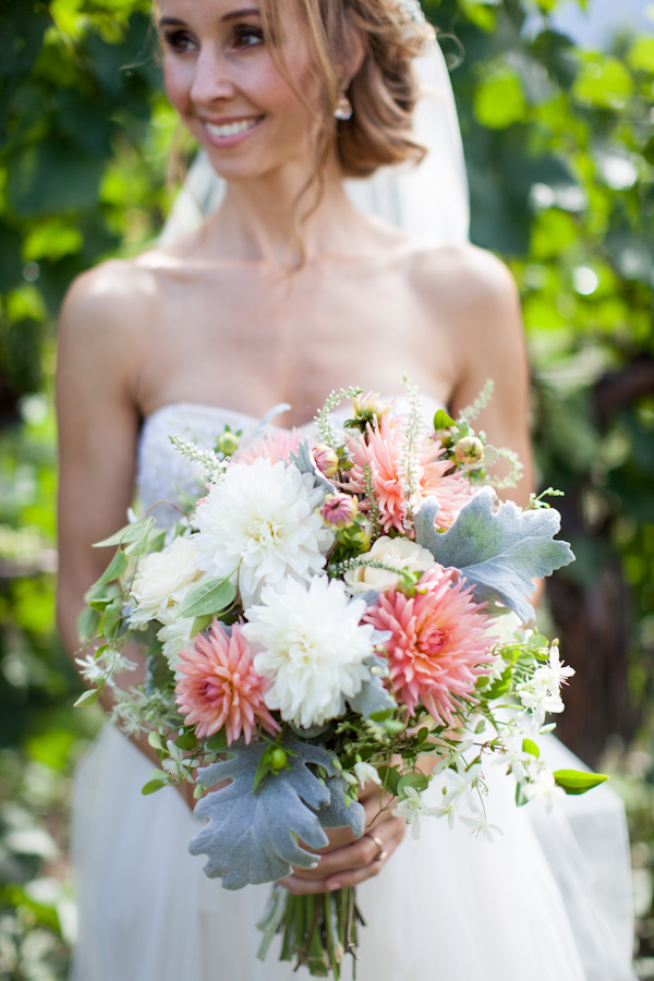 peach and cream rustic winery wedding in Naramata, BC with photos by Whitney Lane Photography | via junebugweddings.com peach and cream rustic winery wedding in Naramata, BC with photos by Whitney Lane Photography | via junebugweddings.com