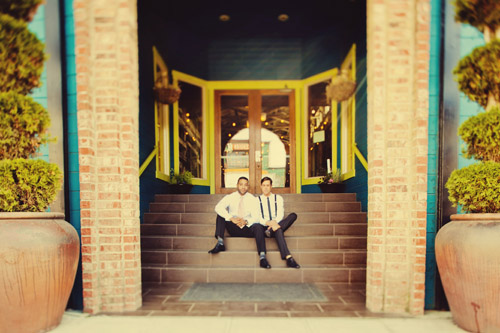 Wedding at SODO Park, Seattle Washington, photo by Clane Gessel Wedding at SODO Park, Seattle Washington, photo by Clane Gessel