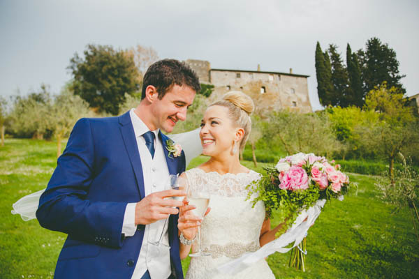 Italian wedding stylish couple's portrait Italian wedding stylish couple's portrait