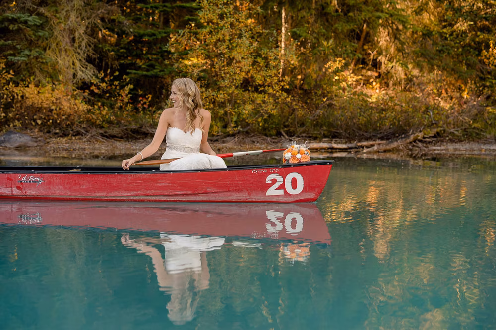 Canoe-Wedding-Banff-Orange-Girl (11 of 21)