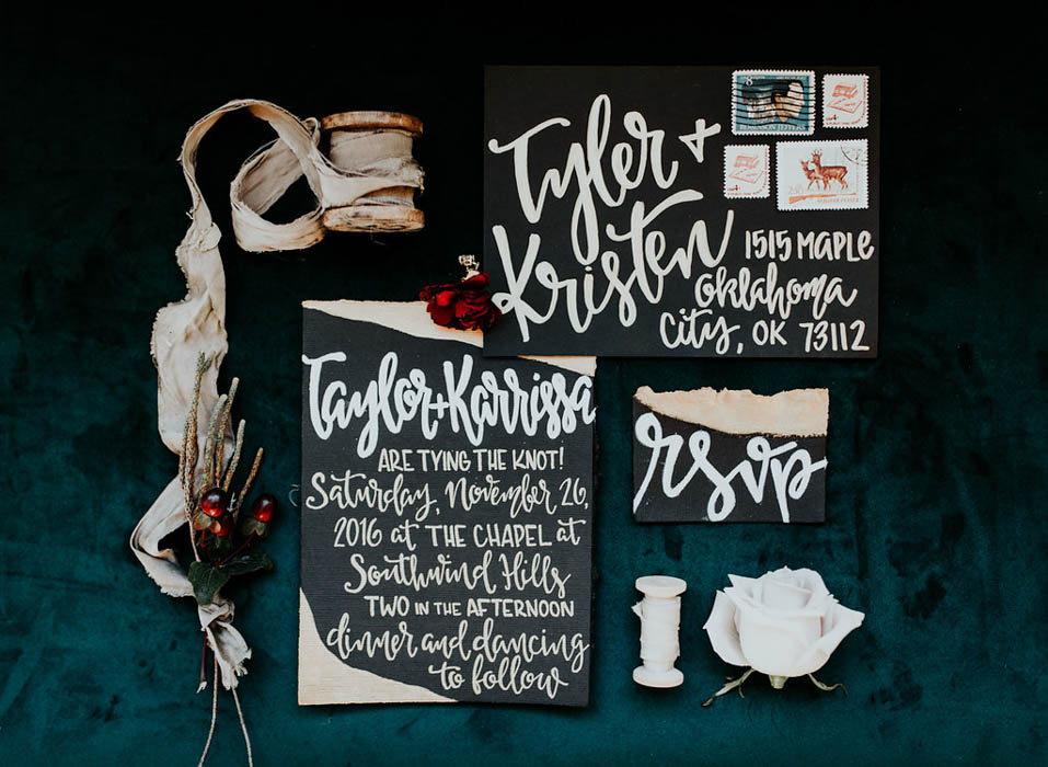 Eclectic Romantic Wedding Inspiration at The Chapel at Southwind Hills Peyton Rainey Photography and Chelsea Denise Photography-43