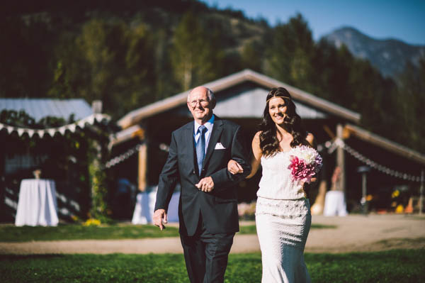 bride and her father's entrance bride and her father's entrance