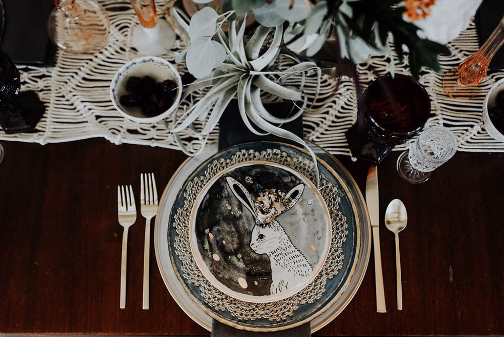 Eclectic Romantic Wedding Inspiration at The Chapel at Southwind Hills Peyton Rainey Photography and Chelsea Denise Photography-44