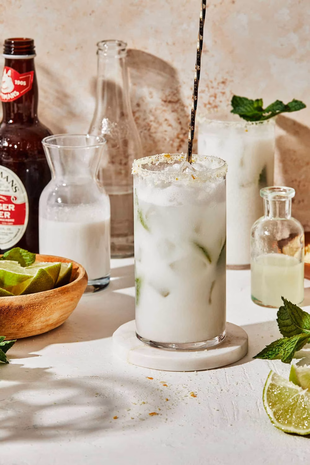 coconut mojito wedding mocktail