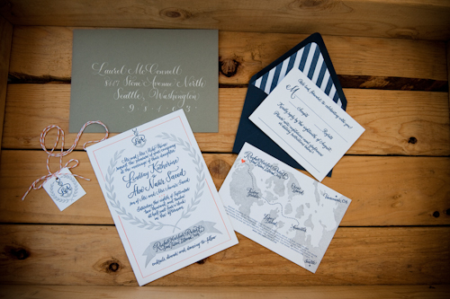 Nautical and Secret Garden inspired wedding on San Juan Island with photos by Laurel McConnell Photography | junebugweddings.com Nautical and Secret Garden inspired wedding on San Juan Island with photos by Laurel McConnell Photography | junebugweddings.com