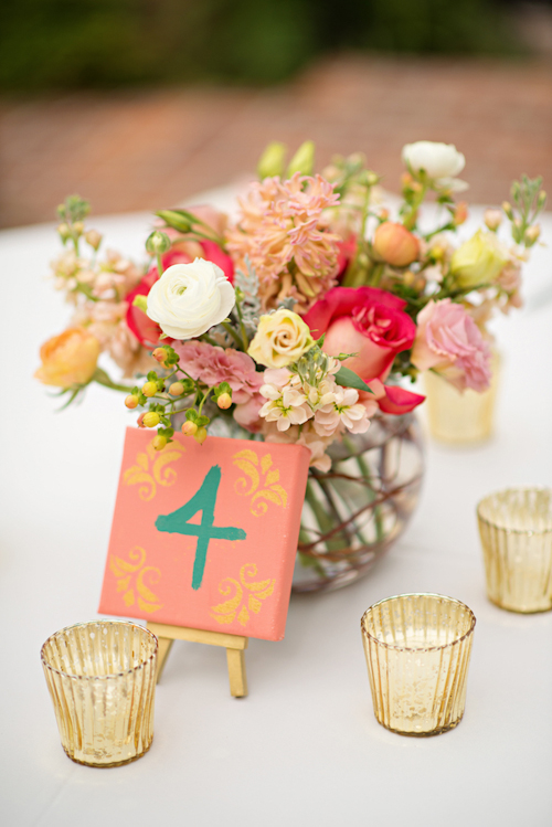 coral, gold, and grey wedding at Casa Feliz in Florida, photos by Kristen Weaver Photography | via junebugweddings.com coral, gold, and grey wedding at Casa Feliz in Florida, photos by Kristen Weaver Photography | via junebugweddings.com