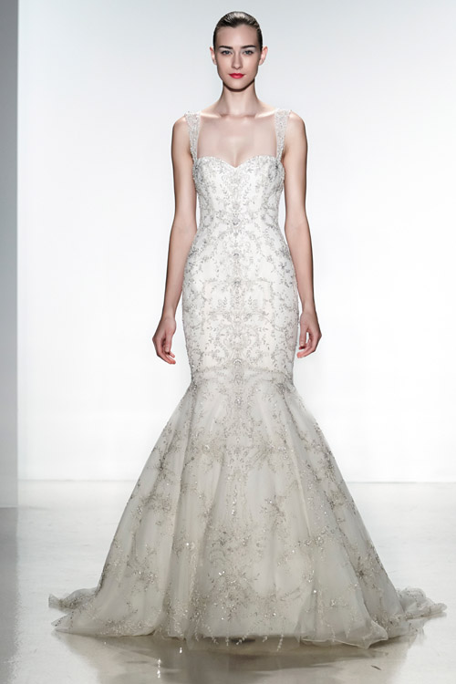 Kenneth Pool wedding dress from the Spring 2014 bridal collection | via junebugweddings.com Kenneth Pool wedding dress from the Spring 2014 bridal collection | via junebugweddings.com