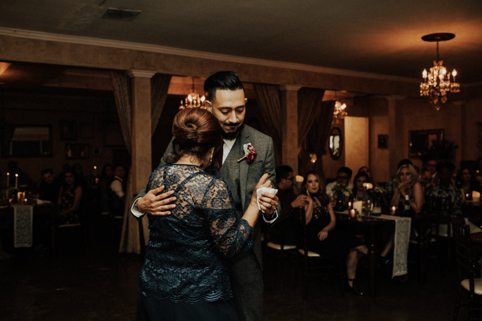 mother and son wedding dance