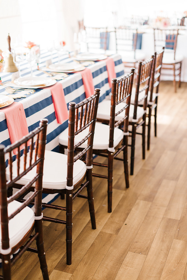 coral and navy nautical wedding on Lake Michigan, photo by Harrison Studio | via junebugweddings.com coral and navy nautical wedding on Lake Michigan, photo by Harrison Studio | via junebugweddings.com
