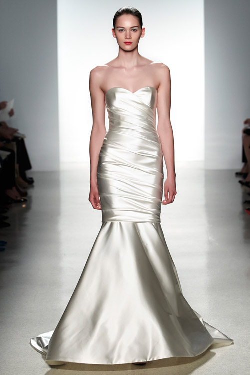 Kenneth Pool wedding dress from the Spring 2014 bridal collection | via junebugweddings.com Kenneth Pool wedding dress from the Spring 2014 bridal collection | via junebugweddings.com