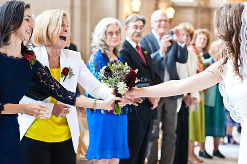 San Francisco City Hall Wedding by Nick Traverse Photography | via junebugweddings.com San Francisco City Hall Wedding by Nick Traverse Photography | via junebugweddings.com