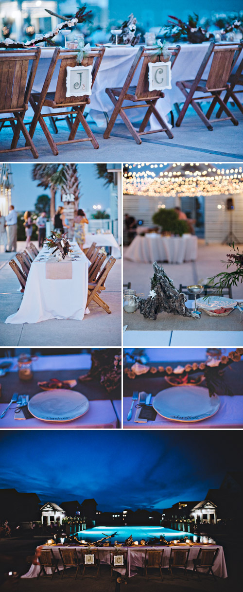 Port Aransas, Texas beach wedding with driftwood and wooden flower decor, photos by Joseph West Photography Port Aransas, Texas beach wedding with driftwood and wooden flower decor, photos by Joseph West Photography