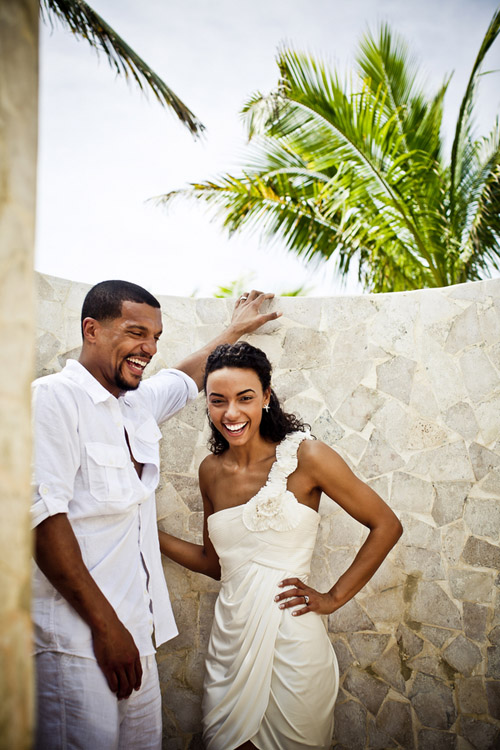 colorful tropical beach wedding at Excellence Playa Mujeres All-Inclusive Resort in Cancun, Mexico - photos by JAGstudios | via junebugweddings.com colorful tropical beach wedding at Excellence Playa Mujeres All-Inclusive Resort in Cancun, Mexico - photos by JAGstudios | via junebugweddings.com