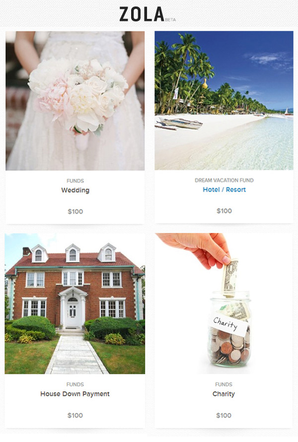 introducing an all new online wedding registry platform Zola | via junebugweddings.com introducing an all new online wedding registry platform Zola | via junebugweddings.com