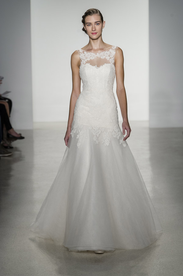 wedding dress trends – Christos illusion neckline wedding dresses from fall 2014 bridal market | via junebugweddings.com wedding dress trends – Christos illusion neckline wedding dresses from fall 2014 bridal market | via junebugweddings.com