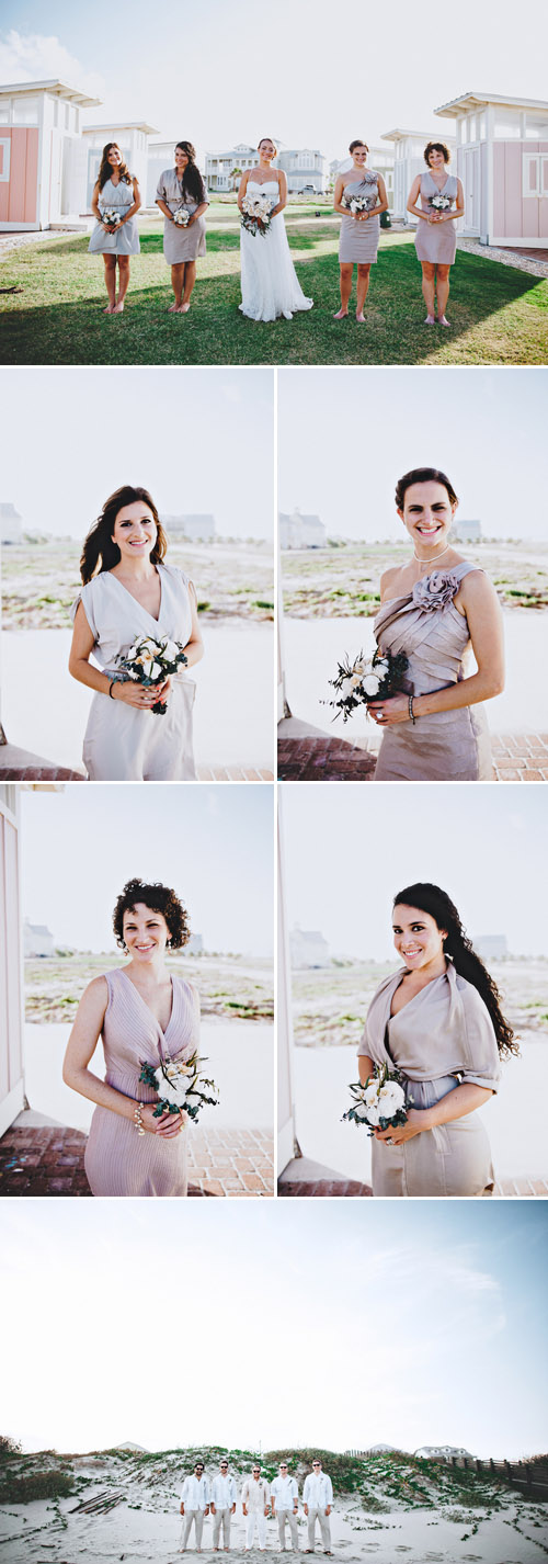 Port Aransas, Texas beach wedding with driftwood and wooden flower decor, photos by Joseph West Photography Port Aransas, Texas beach wedding with driftwood and wooden flower decor, photos by Joseph West Photography