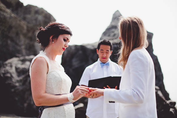 same-sex wedding ceremony ring exchange same-sex wedding ceremony ring exchange