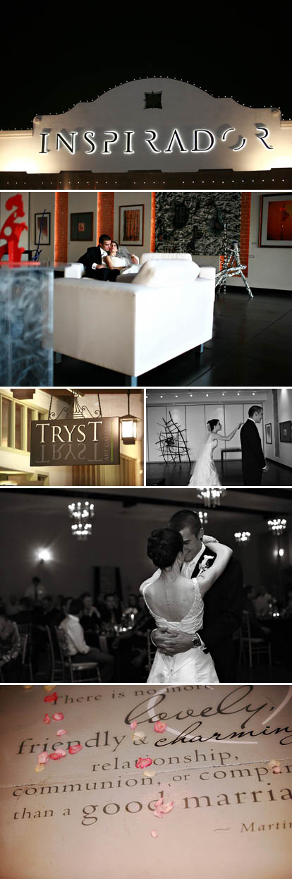 Photos by Sloan Photographers, Chandler Arizona wedding and recpetion venue the Inspirador