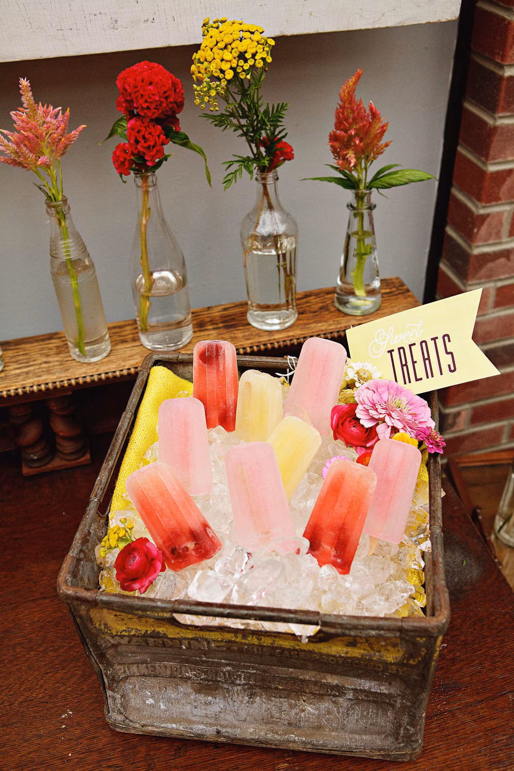 real fruit popsicles
