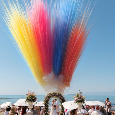 Just Married Corfu photo