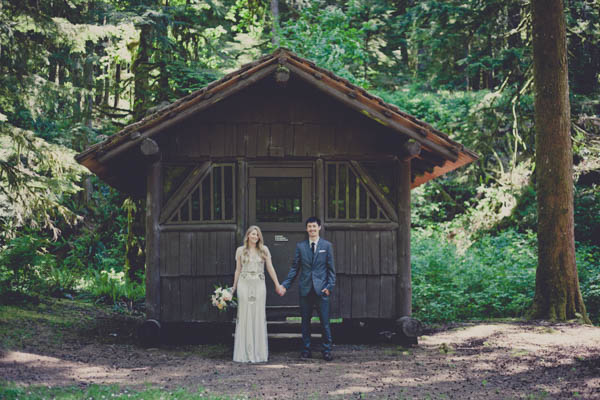 romantic camp wedding couple's portrait, photo by Terra Lange Photography | via junebugweddings.com romantic camp wedding couple's portrait