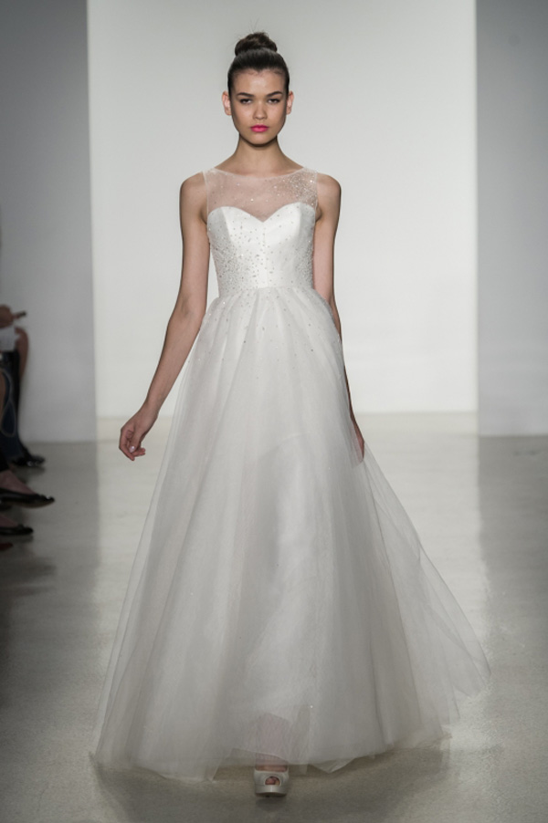 wedding dress trends – tulle wedding dresses from fall 2014 bridal market | junebugweddings.com wedding dress trends – tulle wedding dresses from fall 2014 bridal market | junebugweddings.com