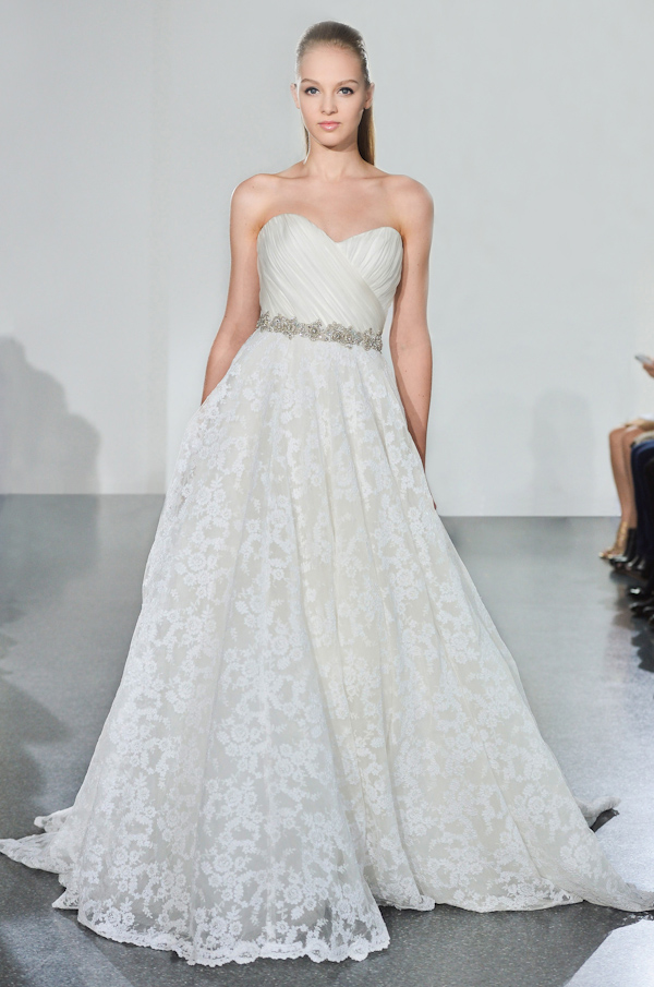 The Latest from Junebug’s Wedding Dress Gallery from Romona Keveza | via junebugweddings.com