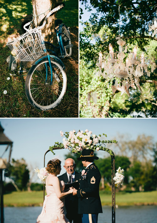 rustic elegant wedding with a layered pink Vera Wang wedding dress, photos by Erica Velasco | JunebugWeddings.com rustic elegant wedding with a layered pink Vera Wang wedding dress, photos by Erica Velasco | JunebugWeddings.com