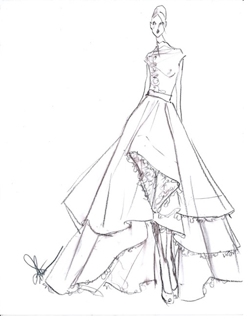 Rivini wedding dress from the Spring 2014 bridal collection | via junebugweddings.com Rivini wedding dress from the Spring 2014 bridal collection | via junebugweddings.com