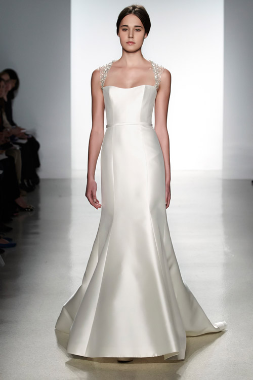 Amsale wedding dress from the Spring 2014 bridal collection | via junebugweddings.com Amsale wedding dress from the Spring 2014 bridal collection | via junebugweddings.com