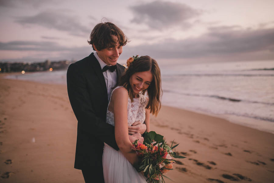 Sunset-Wedding-Shoot-Manly-Beach-Sydney-2