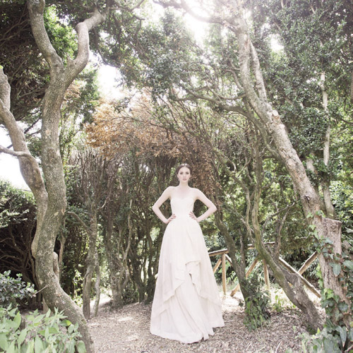 wedding dress by Leila Hafzi from her 2013 bridal collection | via junebugweddings.com wedding dress by Leila Hafzi from her 2013 bridal collection | via junebugweddings.com