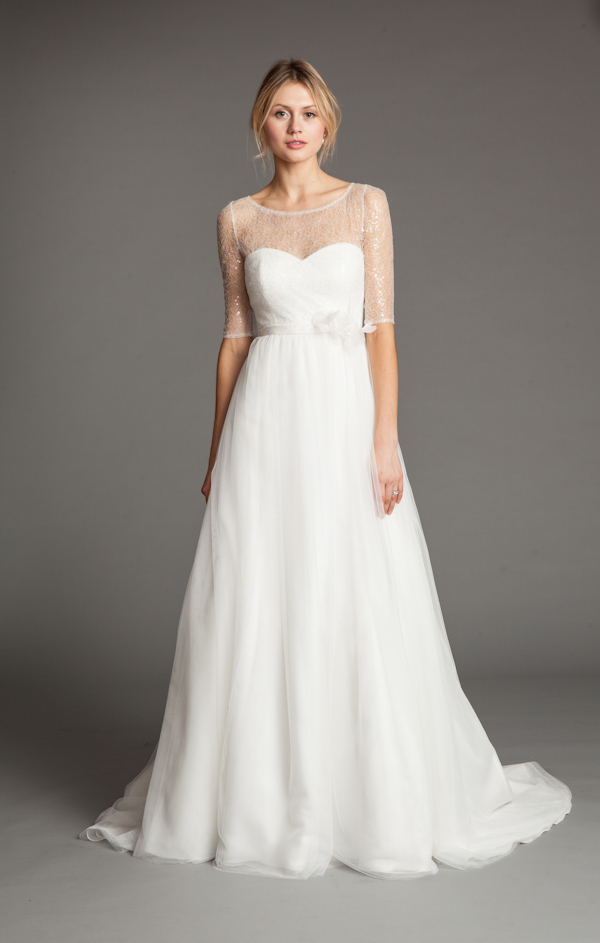 The Latest from Junebug’s Wedding Dress Gallery from Jenny Yoo | via junebugweddings.com