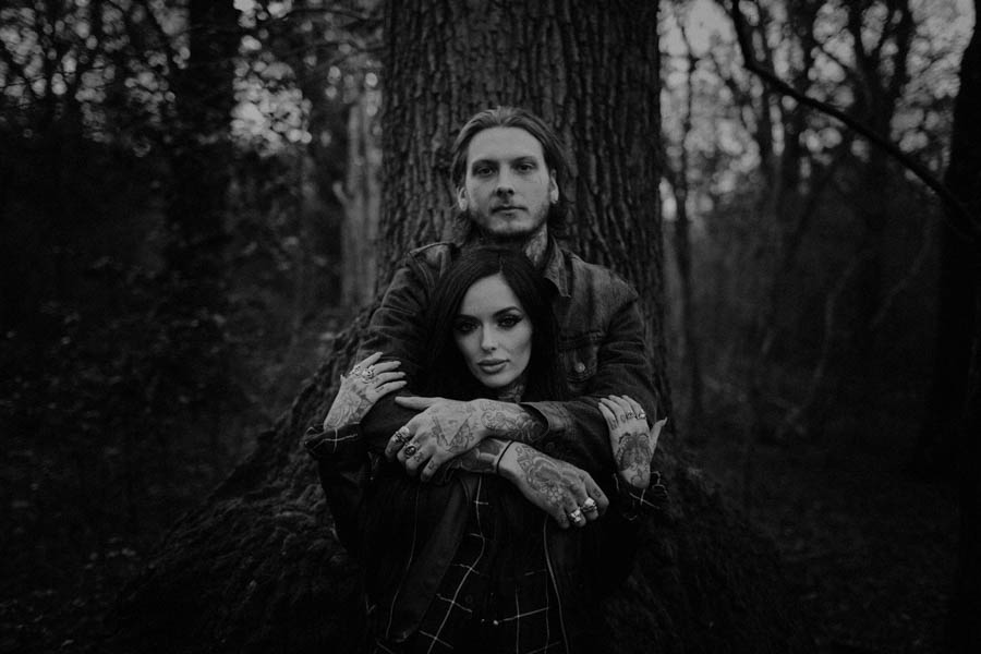 Sexy-Harley-Davidson-Engagement-Photos-Ruislip-Woods-24
