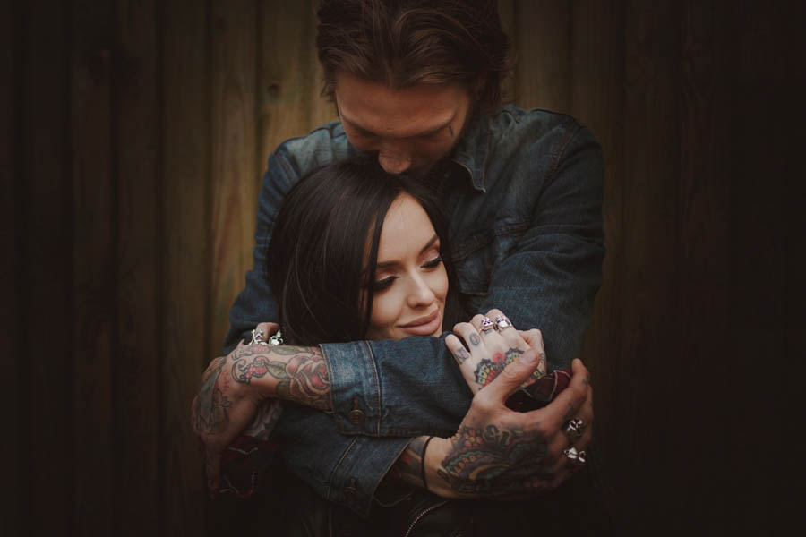 Sexy-Harley-Davidson-Engagement-Photos-Ruislip-Woods-12