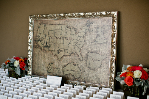 grey and coral wedding at Paradise Valley Country Club in Arizona with Photos by Jennifer Bowen Photography | via junebugweddings.com grey and coral wedding at Paradise Valley Country Club in Arizona with Photos by Jennifer Bowen Photography | via junebugweddings.com