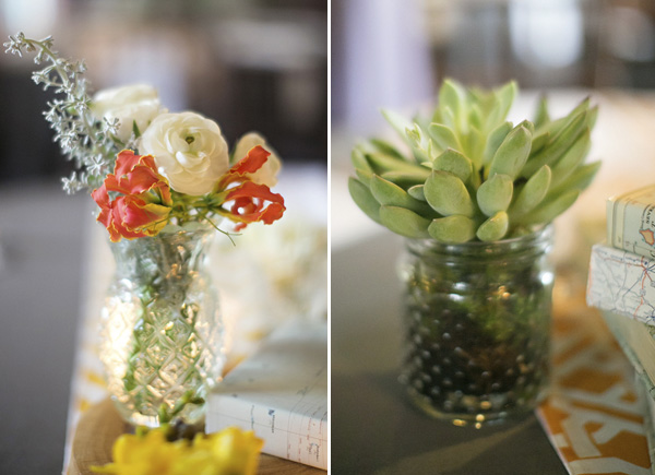 bright yellow and orange summer wedding in Atlanta, photo by Paperlily Photography | via junebugweddings.com bright yellow and orange summer wedding in Atlanta, photo by Paperlily Photography | via junebugweddings.com